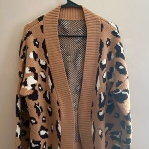 Animal Print Sweater